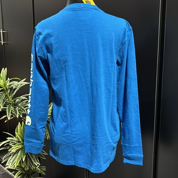Carhartt Loose Fit Heavyweight, long sleeve logo, graphic sleeve T-shirt - Picture 3 of 6